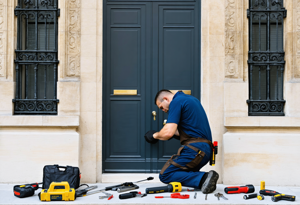 How a Paris 13 Locksmith Performs an Intervention: What to Expect